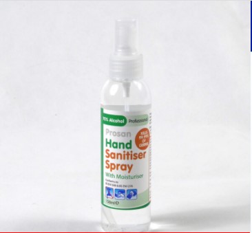 Hand Sanitiser Spray 150ml 70% Alcohol Content
